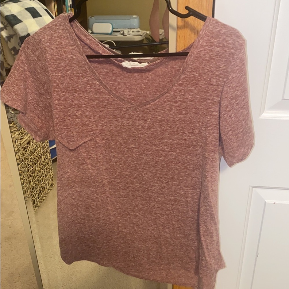 Shirt with front pocket